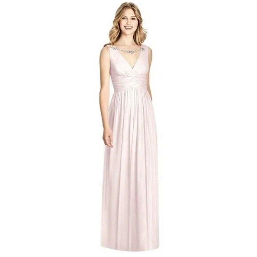NWT Jenny Packham Size 14 Bridesmaids Dress Evening Gown‎ Blush Pink JP1005